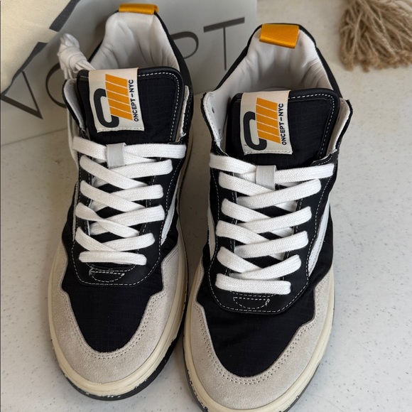 ONCEPT
Women's Princeton Low Top Sneakers Black Sz 7.5 - Picture 4 of 13